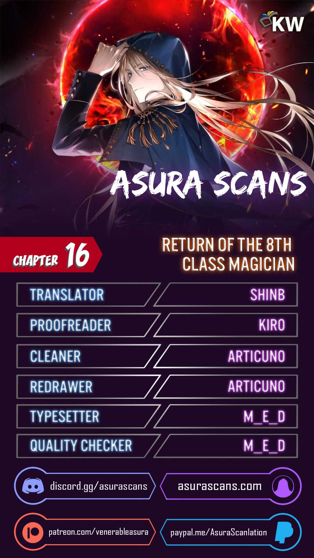 Return of the 8th class Magician Chapter 16 1